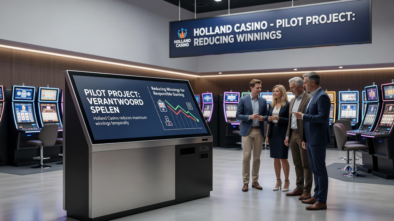 Hoofdkantoor van Holland Casino in Hoofddorp met medewerkers tijdens een vergadering
